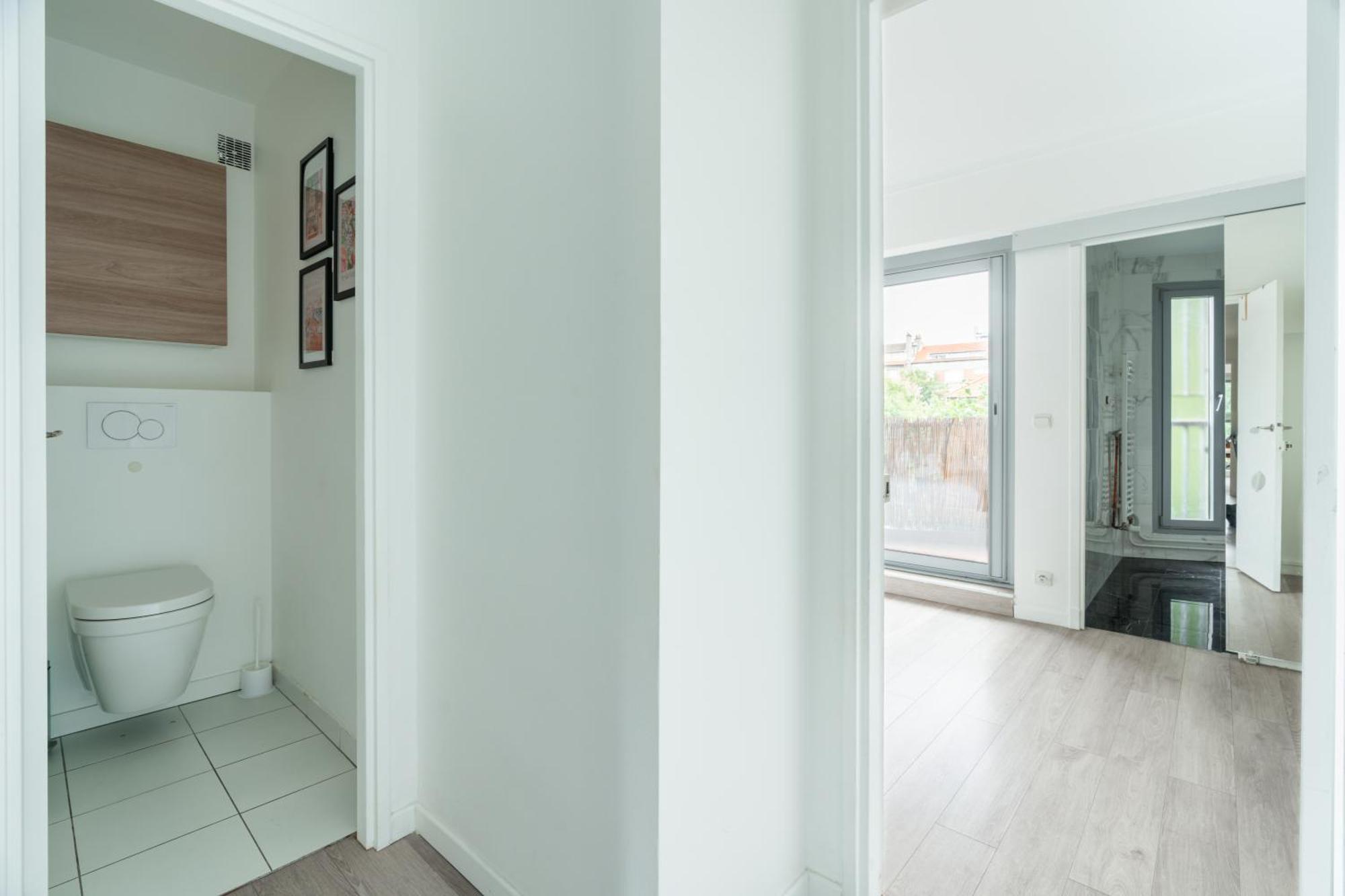 Le Grand Blanqui - Face Rer B - Free Parking Apartment Gentilly Ngoại thất bức ảnh