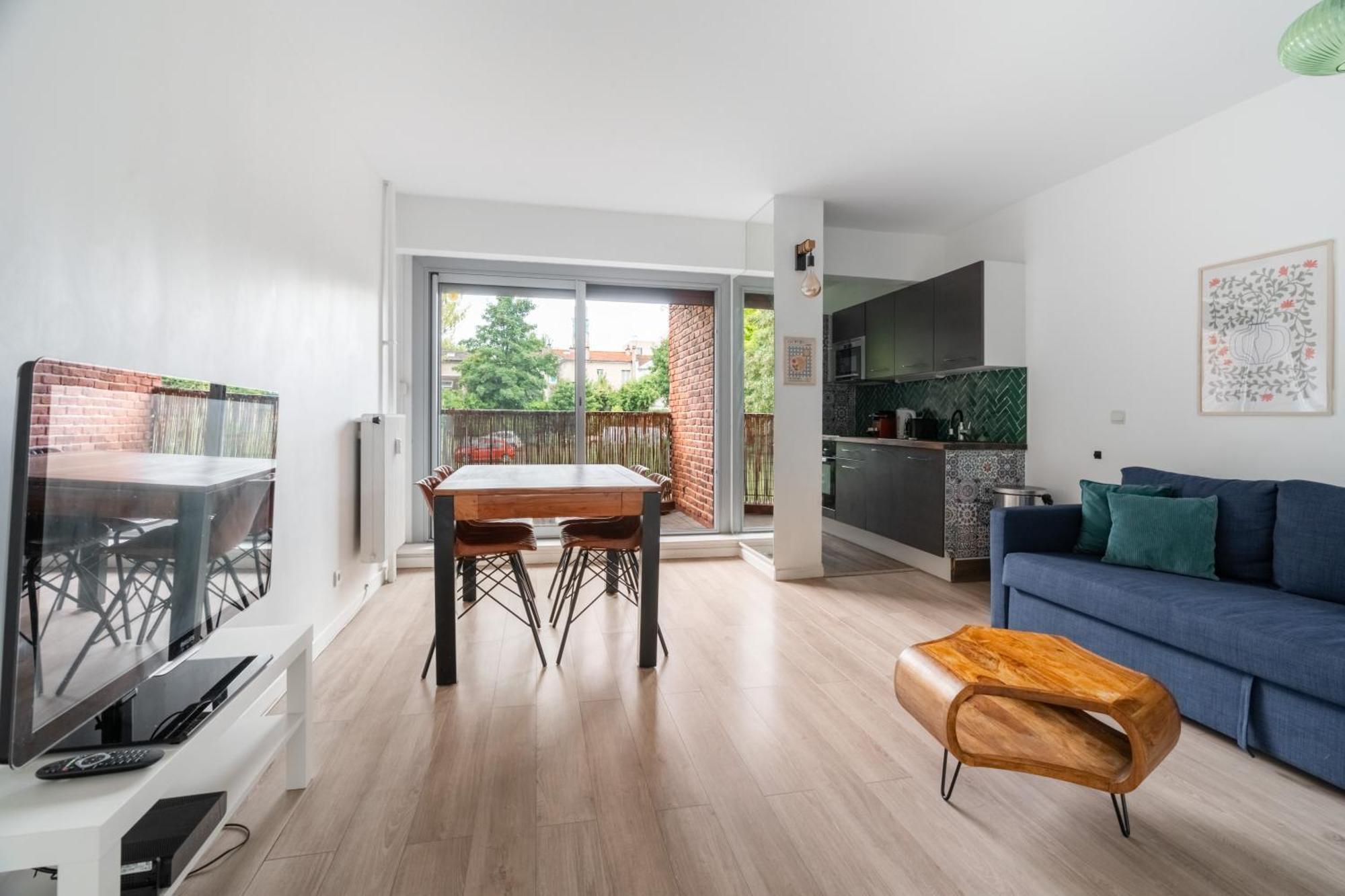 Le Grand Blanqui - Face Rer B - Free Parking Apartment Gentilly Ngoại thất bức ảnh
